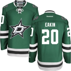 Cody Eakin Reebok Dallas Stars Authentic Green Home NHL Jersey