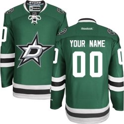 Reebok Dallas Stars Customized Authentic Green Home NHL Jersey