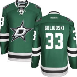 Alex Goligoski Reebok Dallas Stars Authentic Green Home NHL Jersey