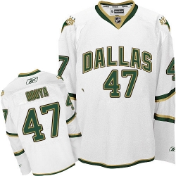 Johnny Oduya Reebok Dallas Stars Premier White Third NHL Jersey