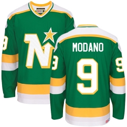 Mike Modano CCM Dallas Stars Authentic Green Throwback NHL Jersey
