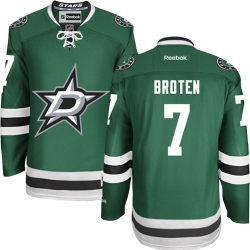 Neal Broten Reebok Dallas Stars Authentic Green Home NHL Jersey