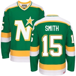 Bobby Smith CCM Dallas Stars Authentic Green Throwback NHL Jersey