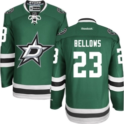 Brian Bellows Reebok Dallas Stars Authentic Green Home NHL Jersey