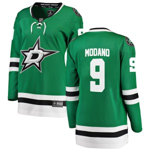 Mike Modano Women's Fanatics Branded Dallas Stars Breakaway Green Home Jersey