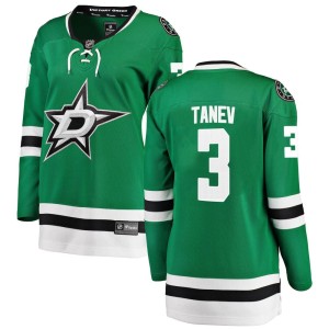 Chris Tanev Women's Fanatics Branded Dallas Stars Breakaway Green Home Jersey