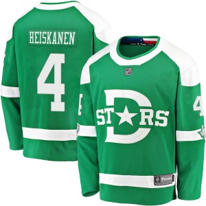 Miro Heiskanen Men's Fanatics Branded Dallas Stars Breakaway Green 2020 Winter Classic Jersey