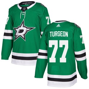 Pierre Turgeon Youth Adidas Dallas Stars Authentic Green Home Jersey