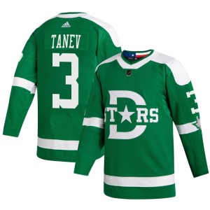 Chris Tanev Men's Adidas Dallas Stars Authentic Green 2020 Winter Classic Player Jersey