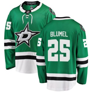 Matej Blumel Men's Fanatics Branded Dallas Stars Breakaway Green Home Jersey