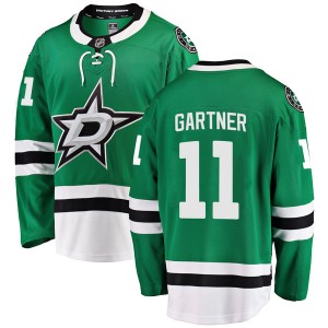 Mike Gartner Men's Fanatics Branded Dallas Stars Breakaway Green Home Jersey
