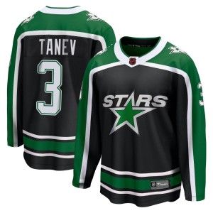 Chris Tanev Men's Fanatics Branded Dallas Stars Breakaway Black Special Edition 2.0 Jersey