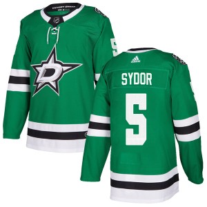 Darryl Sydor Men's Adidas Dallas Stars Authentic Green Home Jersey