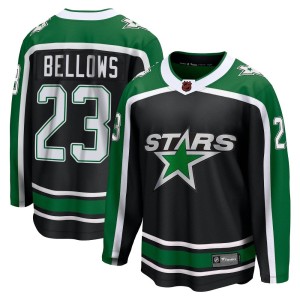 Brian Bellows Youth Fanatics Branded Dallas Stars Breakaway Black Special Edition 2.0 Jersey