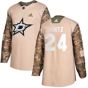 Roope Hintz Youth Adidas Dallas Stars Authentic Camo Veterans Day Practice Jersey