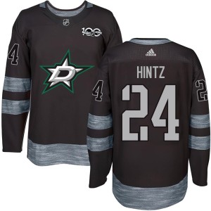 Roope Hintz Youth Dallas Stars Authentic Black 1917-2017 100th Anniversary Jersey