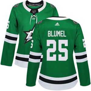 Matej Blumel Women's Adidas Dallas Stars Authentic Green Home Jersey